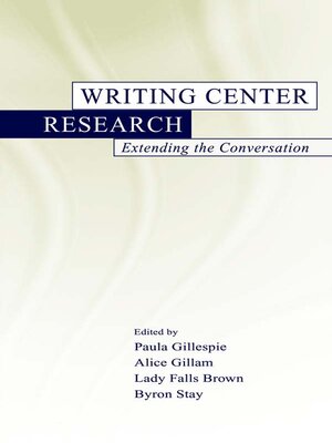 cover image of Writing Center Research